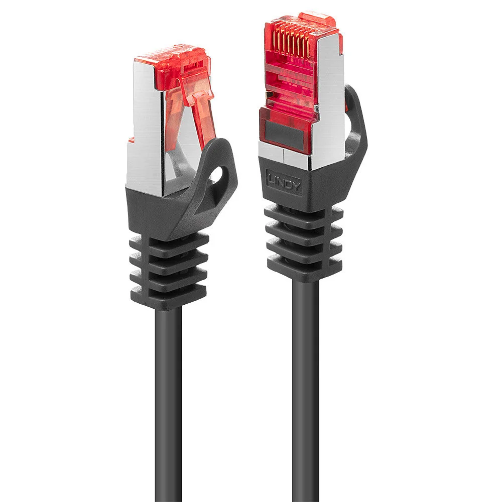 Lindy 47378 Netzwerkkabel Schwarz 10 m Cat6 S/FTP (S-STP)