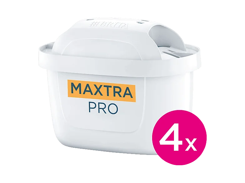 BRITA MAXTRA PRO Extra Kalkschutz Pack4 Filterkartuschen, Weiß