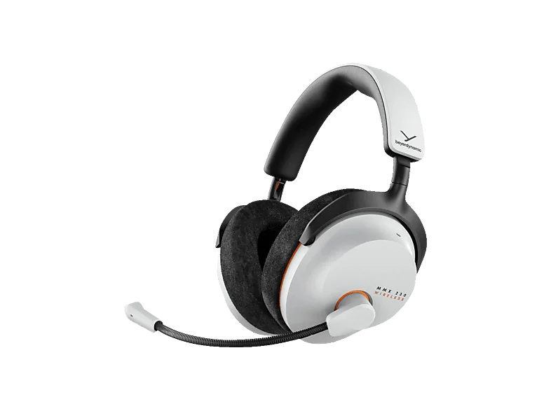 BEYERDYNAMIC MMX 230, Over-ear Gaming-Headset Bluetooth Arctic White