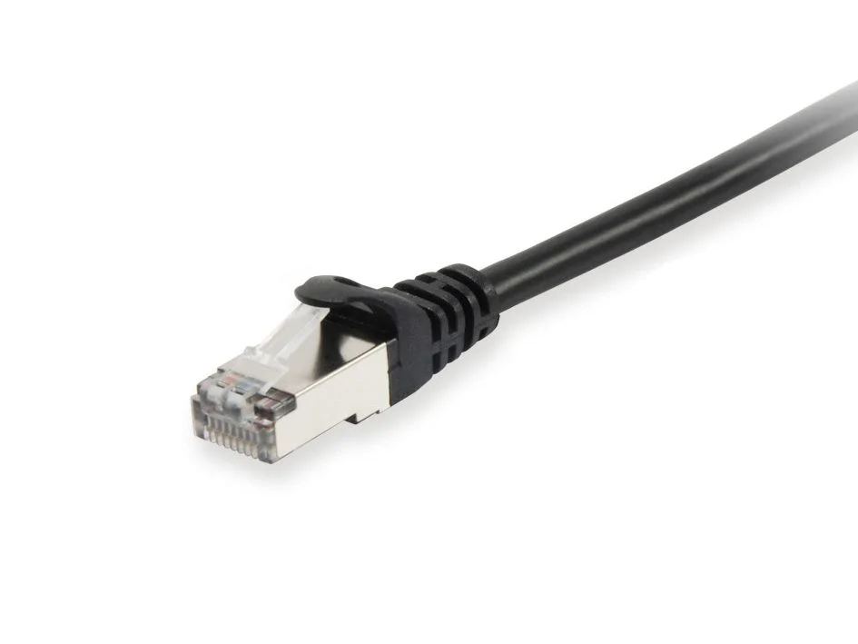 Equip Cat6 S/FTP Patchkabel, 0.25m, Schwarz, 100Stück/box