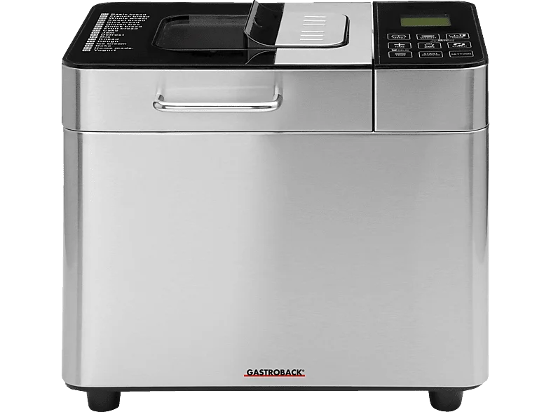 GASTROBACK 42823 Advanced Design (Brotbackautomat, Edelstahl/Schwarz)