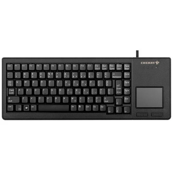 CHERRY XS Touchpad Tastatur Universal USB Italienisch Schwarz
