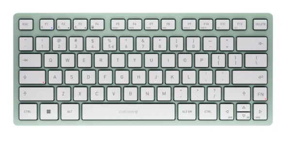 CHERRY KW 7100 MINI BT Tastatur Universal Bluetooth QWERTY US International Mintfarbe