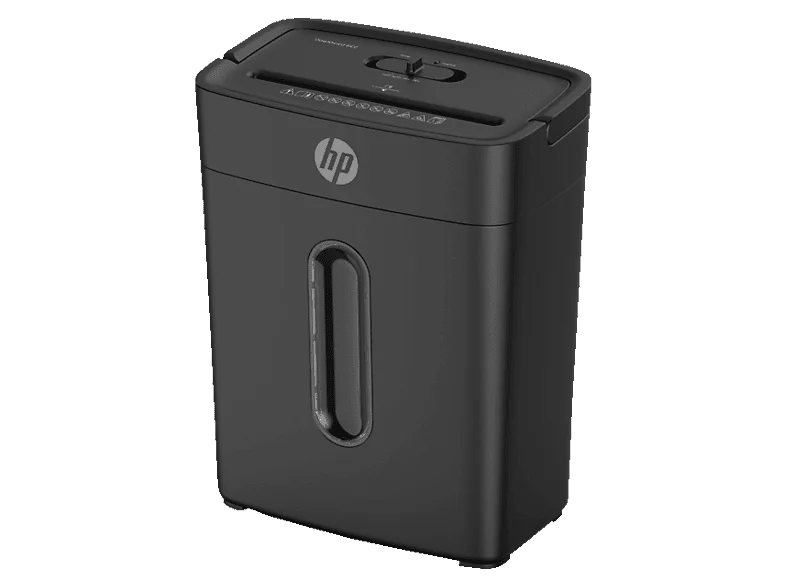 HP OneShred 6CC Aktenvernichter, Schwarz