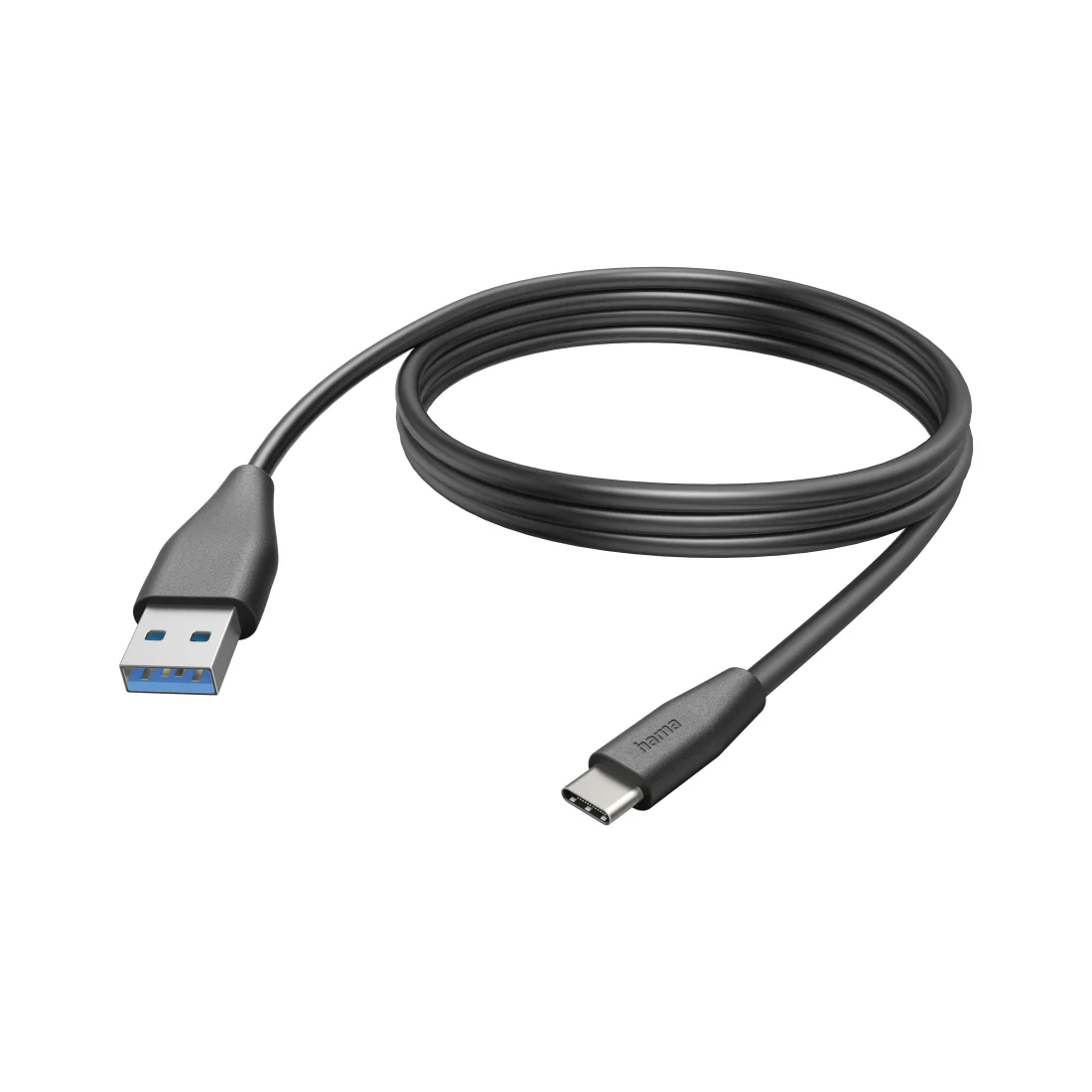 Hama 00201597 USB Kabel USB 2.0 3 m USB C USB A 0,48 Gbit/s Schwarz