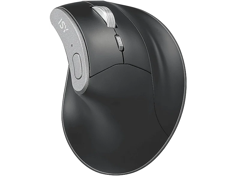 ISY IEM-4000 ergonomische Dual-Mode Pro Maus, Schwarz