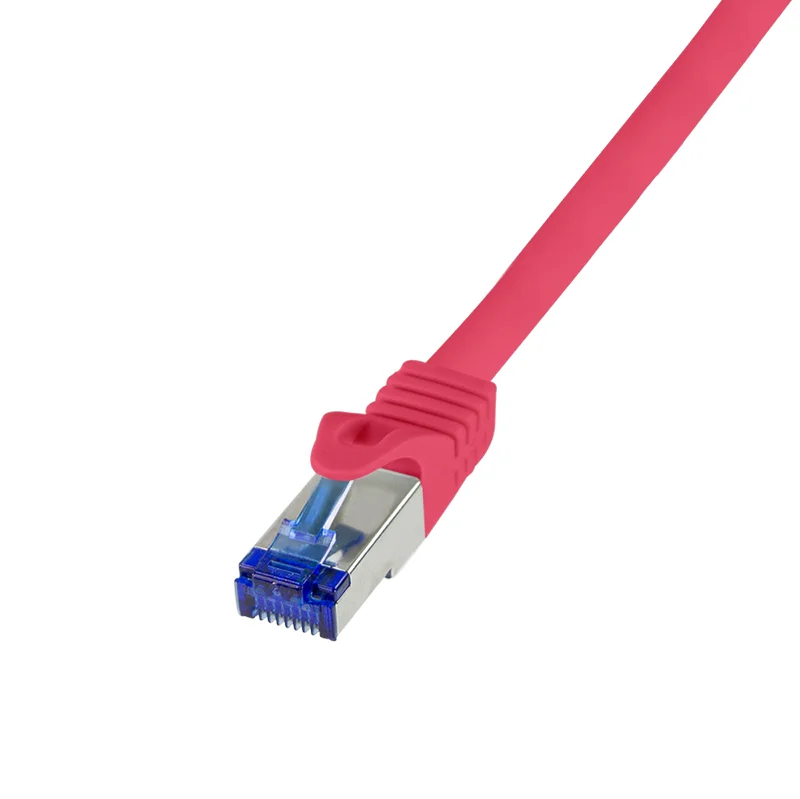 LogiLink C6A024S Netzwerkkabel Rot 0,5 m Cat6a S/FTP (S-STP)