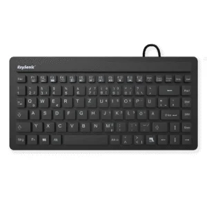 KeySonic KSK-3230IN (DE) Mini-Industrie Tastatur, USB, schwarz, wasserdicht IP68