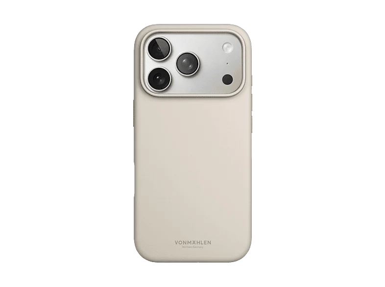 VONMÄHLEN Soft Silicone Case, Backcover, Apple, iPhone 17 Pro Max, Creme