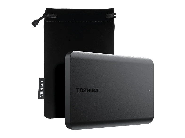 TOSHIBA Canvio Basics Exklusive Festplatte, 1 TB HDD, 2,5 Zoll, extern, Schwarz