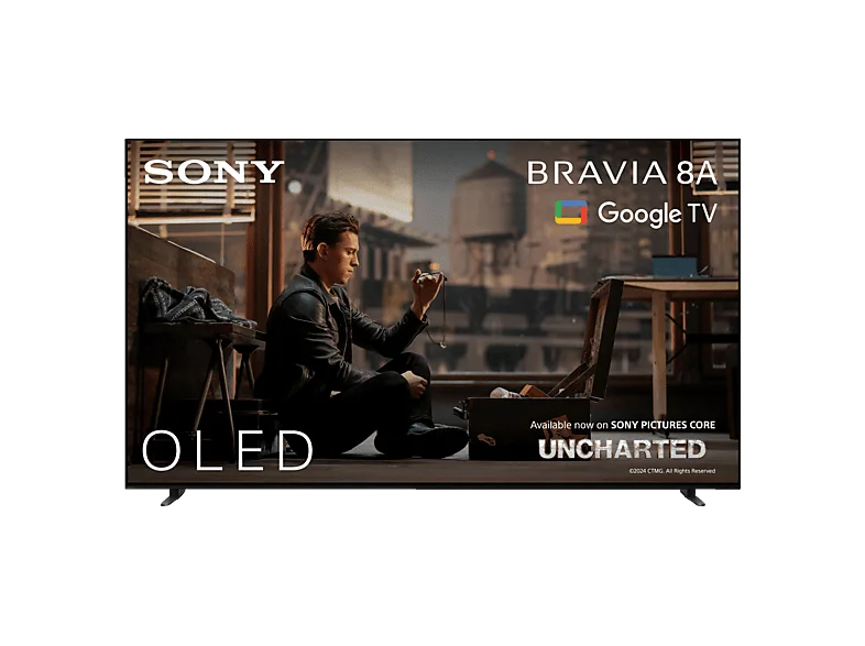 SONY BRAVIA 8A K-55XR8A OLED TV (Flat, 55 Zoll / 139 cm, 4K, SMART TV)