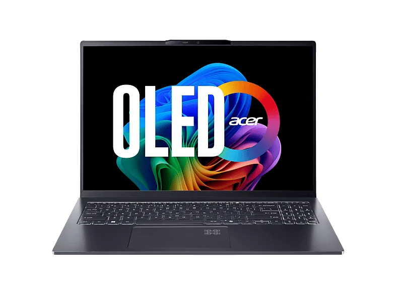 ACER Swift Go 16 AI OLED (SFG16-61-R1WP) mit 120 Hz Display Tastaturbeleuchtung, Copilot+ PC - Zoll AMD Ryzen™ 7 350 32 GB 1,000 Radeon™ Onboard Graphics Windows 11 Home