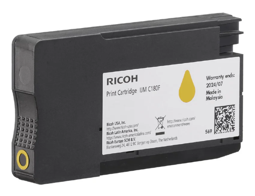 Ricoh 408520 Tonerkartusche 1 Stück(e) Original Gelb