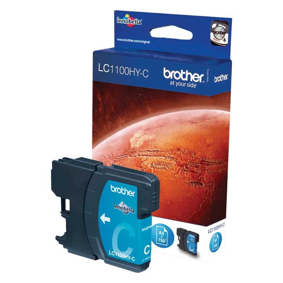 Brother LC1100HYC Druckerpatrone 1 Stück(e) Original Cyan