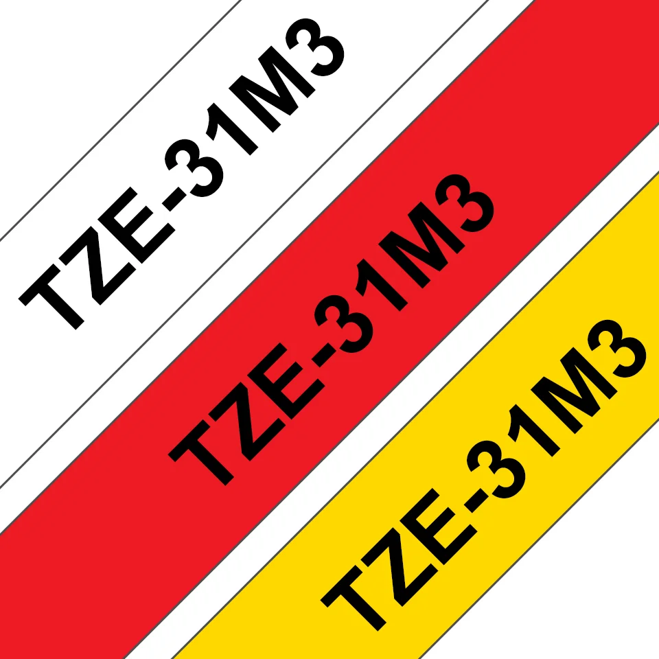 Brother TZE31M3 Etiketten erstellendes Band TZe