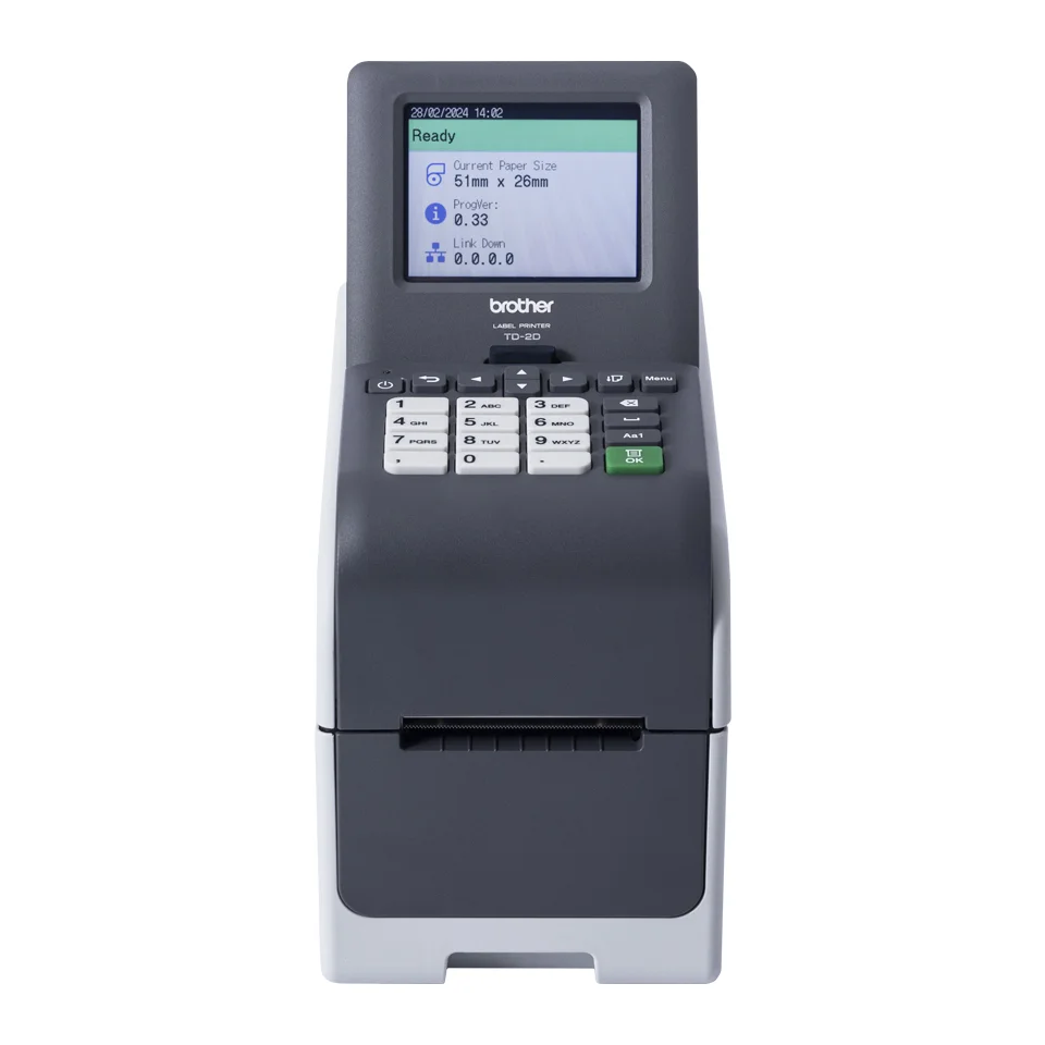 Brother TD-2320DSA300 Etikettendrucker Thermodirekt 300 x 300 DPI 152 mm/sek Kabelgebunden Ethernet/LAN