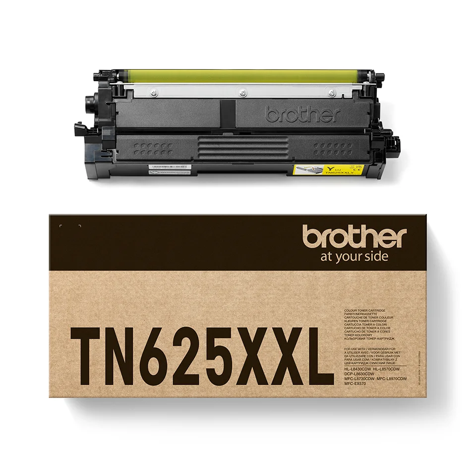 Brother TN-625XXLY Tonerkartusche 1 Stück(e) Original Gelb