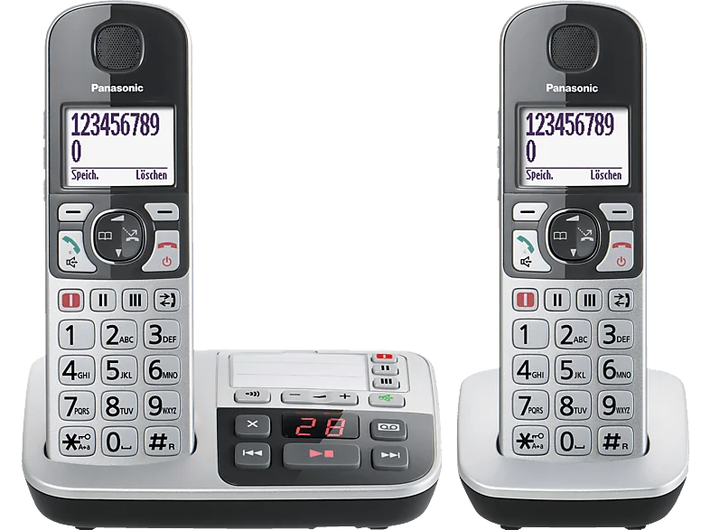 PANASONIC KX-TGE 522 GS Schnurloses Telefon