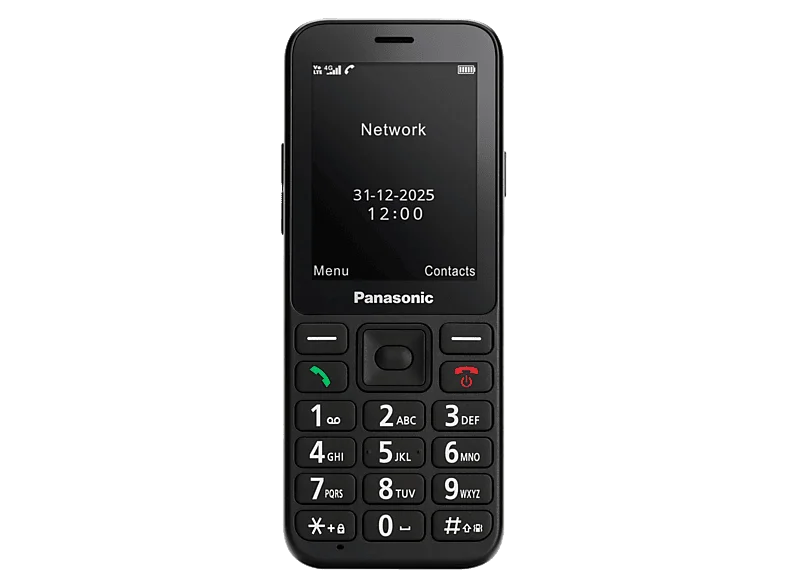 PANASONIC KX-TU 250 Mobiltelefon, Schwarz