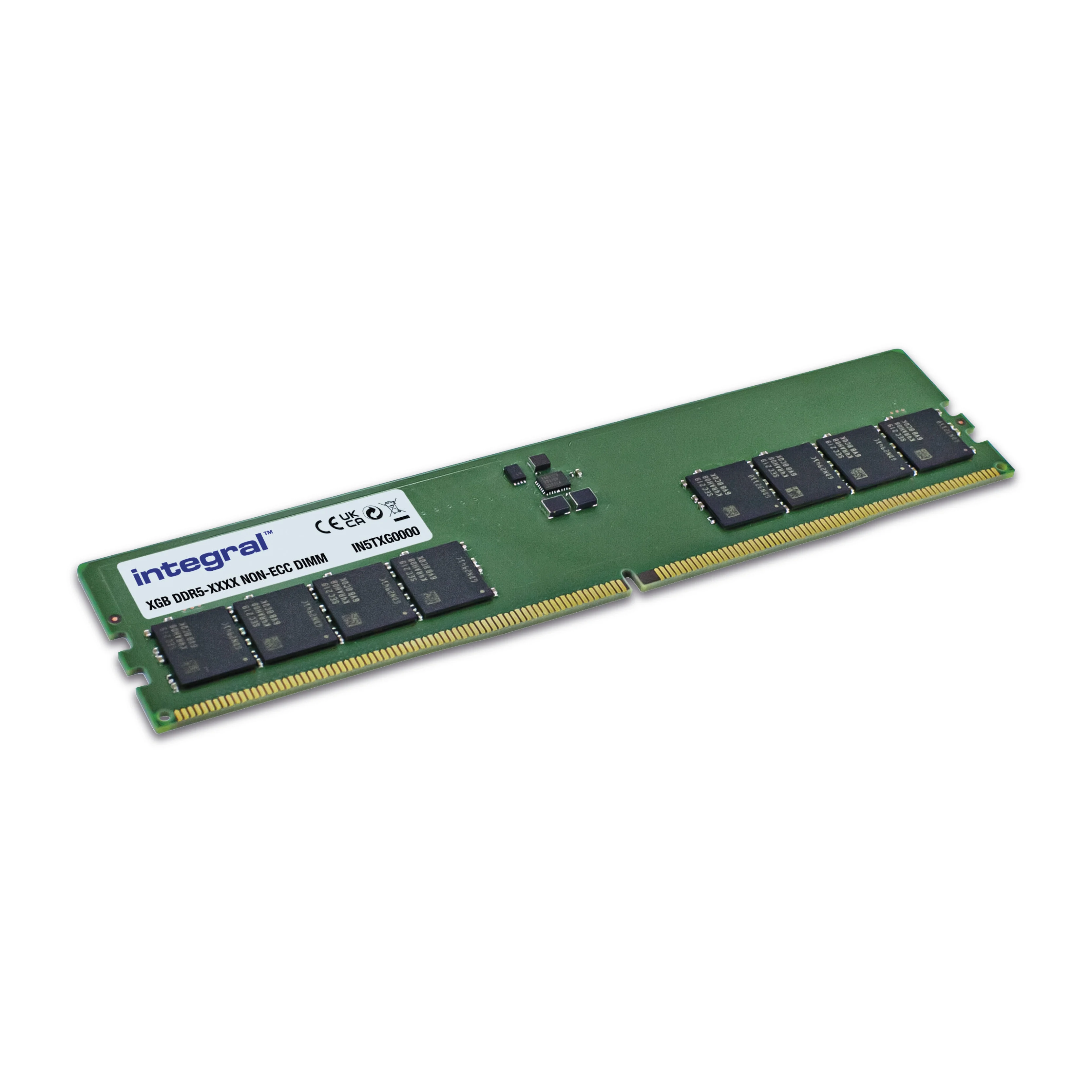 Integral IN5T16GNHRBX Speichermodul 16 GB 1 x 16 GB DDR5 288-pin DIMM