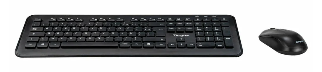 Targus AKM610FR Tastatur Maus enthalten Universal RF Wireless AZERTY Französisch Schwarz