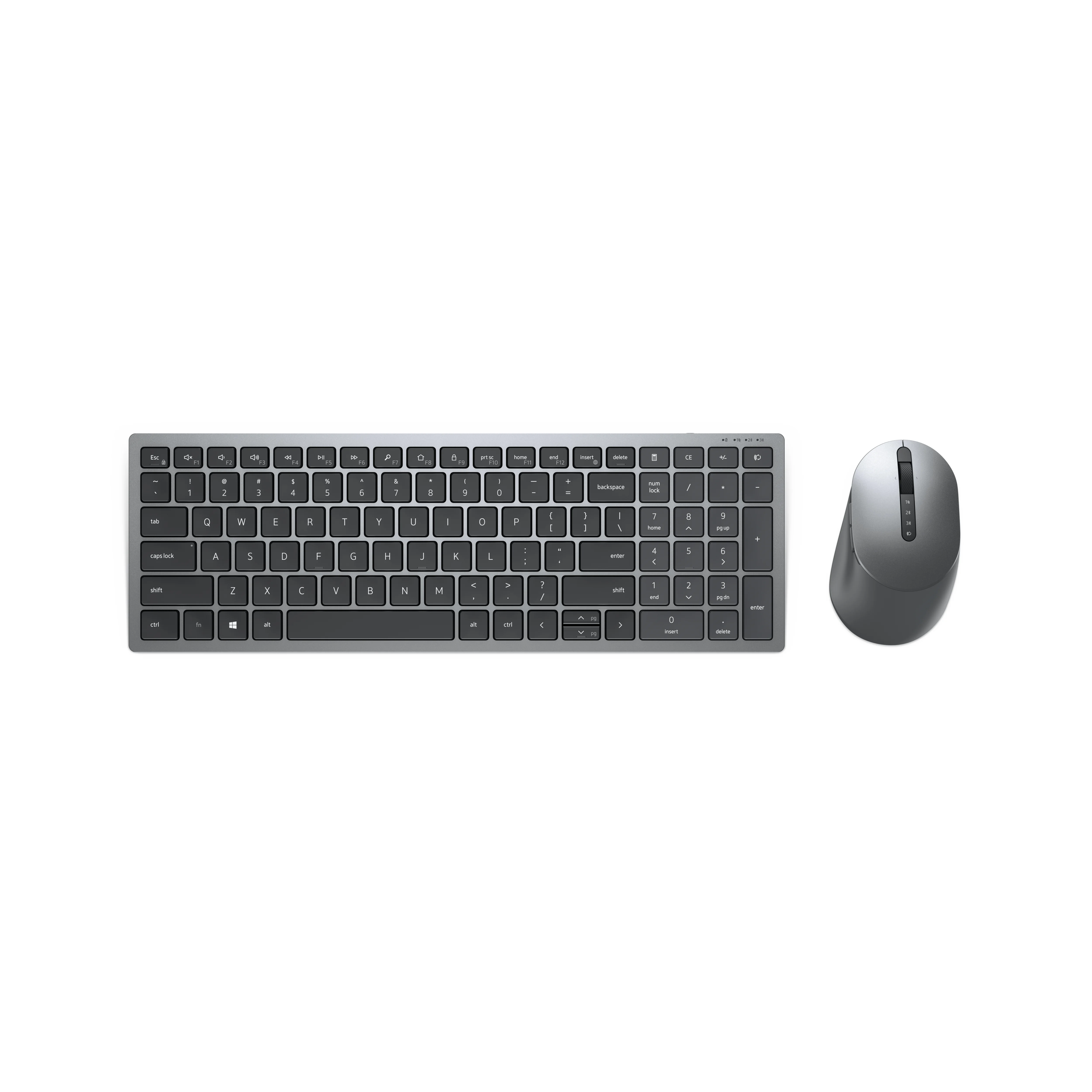 DELL Pro Plus kompakte Tastatur und Maus – KM7120W - deutsch (QWERTZ)