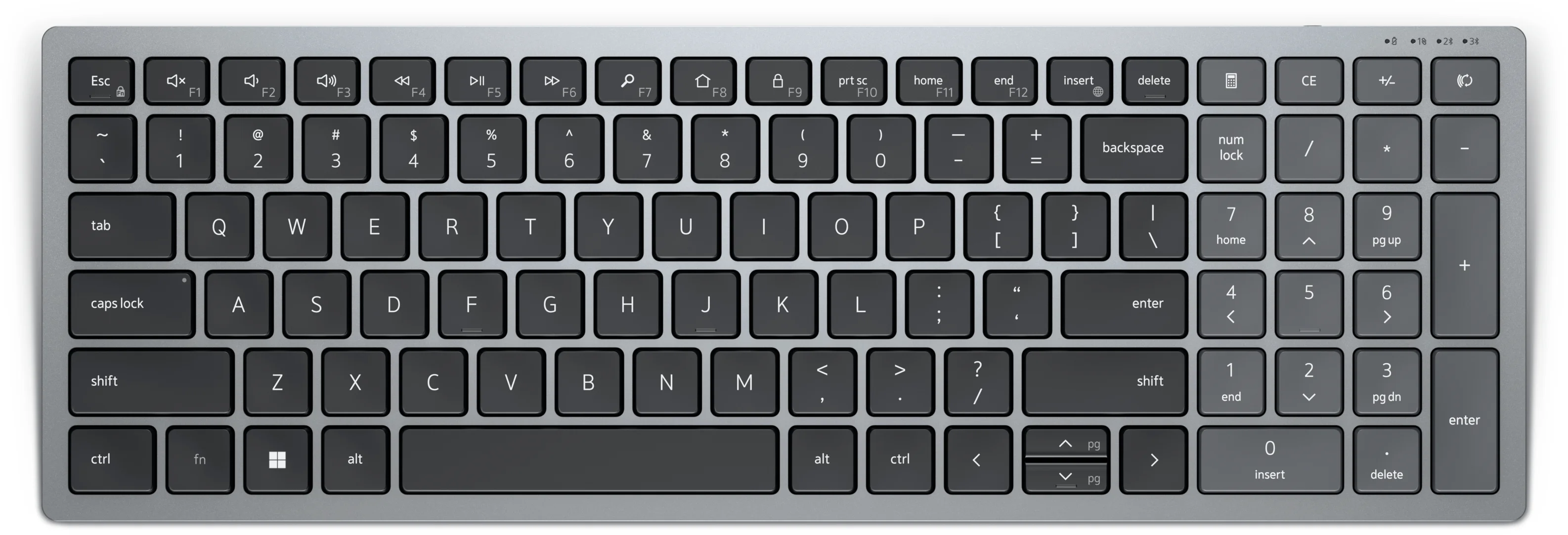 DELL Pro Plus kompakte Tastatur – KB740 - deutsch (QWERTZ)