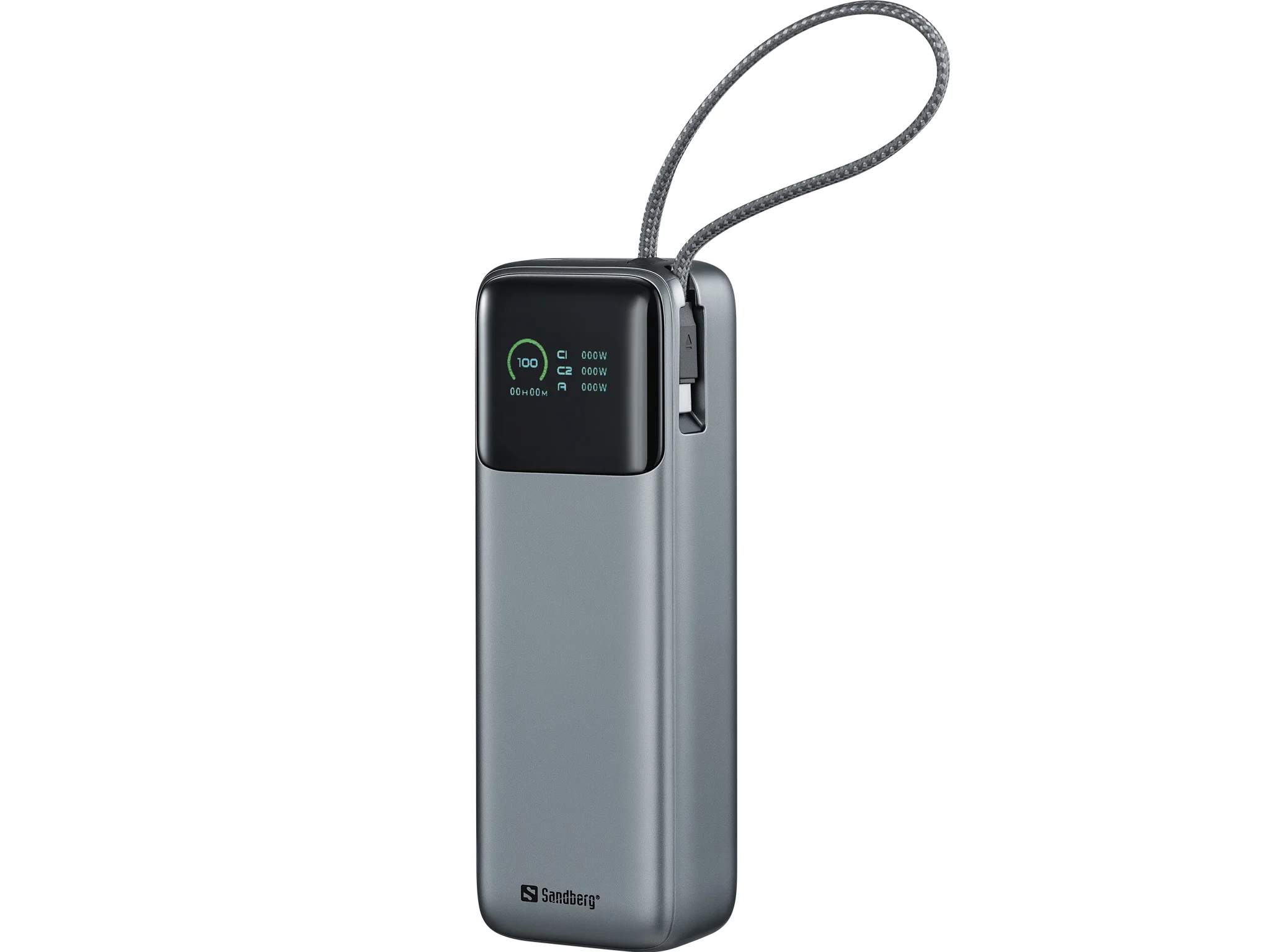 Sandberg 421-30 Powerbank Lithium Polymer (LiPo) 20000 mAh Schwarz, Grau