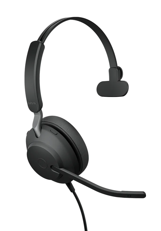 Jabra Evolve2 40 SE Kopfhörer Kabelgebunden Kopfband Büro/Callcenter USB Type-C / USB Type-A Schwarz