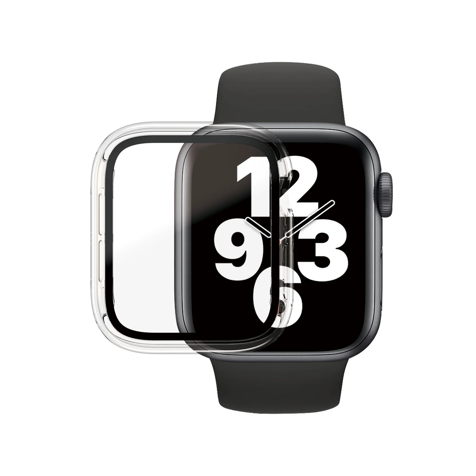 PanzerGlass ® Full body Case Transparent Apple Watch Series SE 3 | 6 | 5 | 4 | 40mm