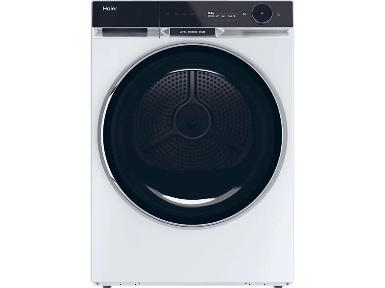 Haier HD90-A3Q397U1-S Wäschetrockner Freistehend Frontlader 9 kg Weiß