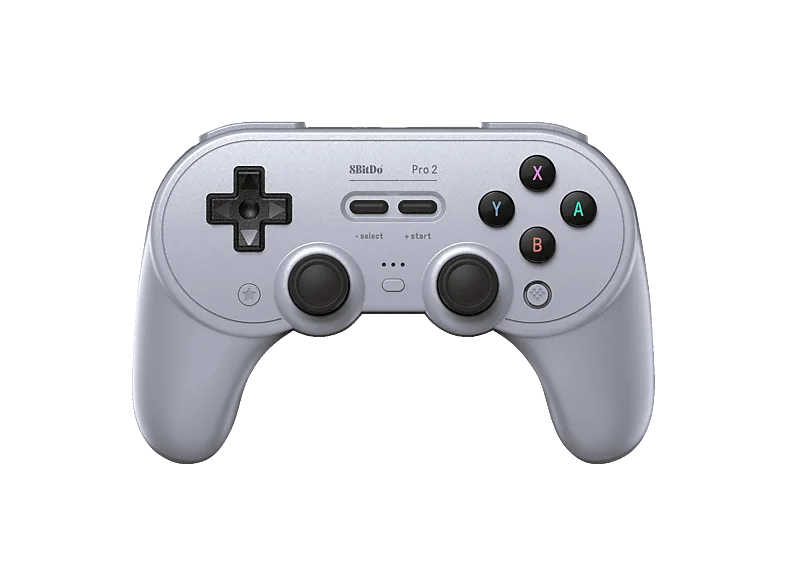 8BITDO Pro 2 pad Gaming Controller Grau für Nintendo Switch, Switch 2, PC, Android, iOS
