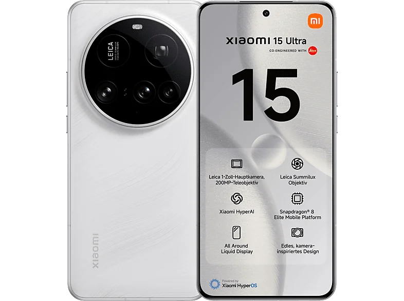 XIAOMI 15 Ultra 512 GB White Dual SIM