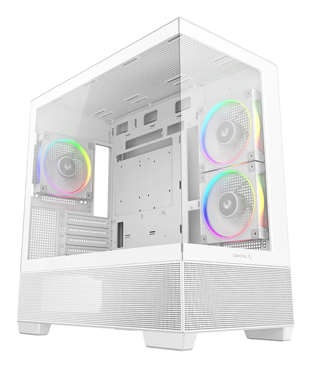 DeepCool CG380 3F WH Midi Tower Weiß