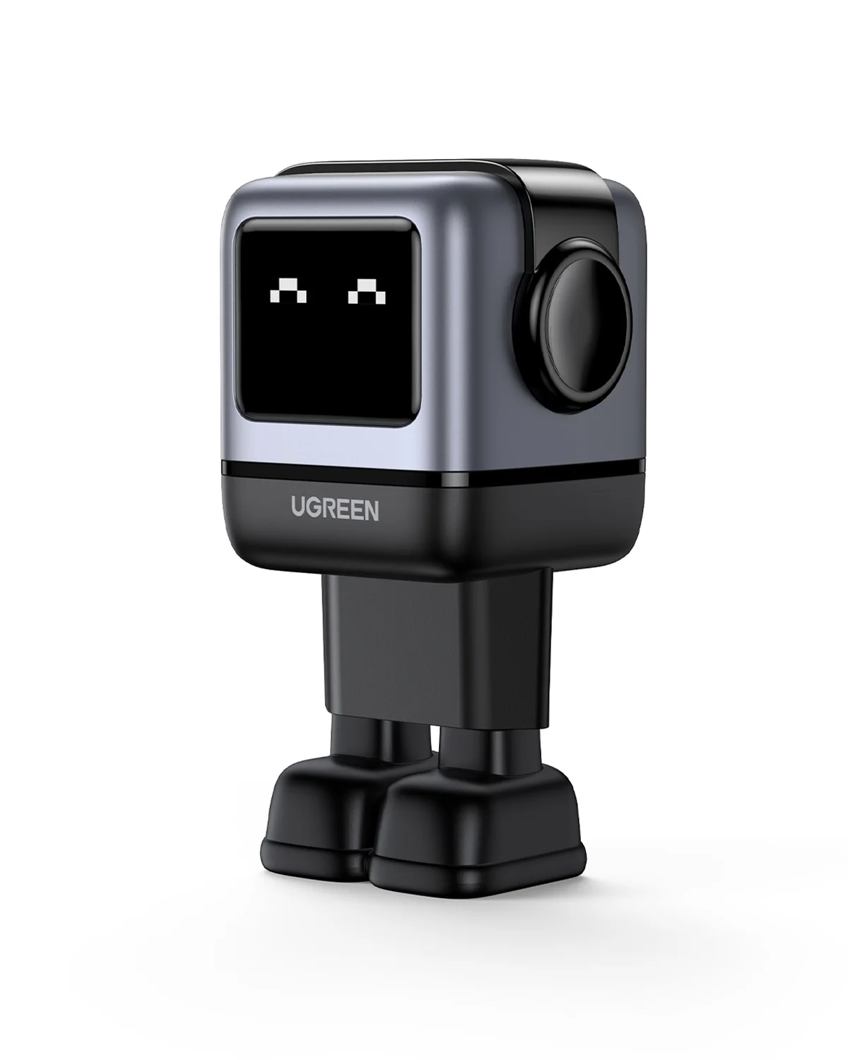 Ugreen Nexode RG 65W 3-Port GaN Tragbarer Rechner, Handy, Laptop, Powerbank, Telefon Grau AC Schnellladung Drinnen
