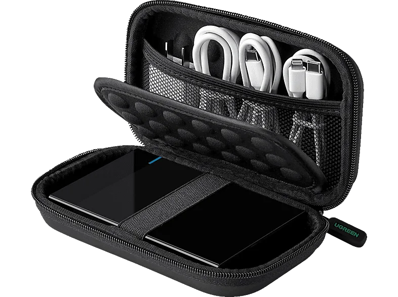 UGREEN Hard Disk Storage Bag Large Size, Black