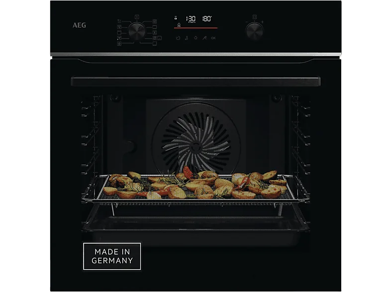 AEG TS6PB51ZAB, Einbaubackofen (Einbaugerät, 71 l, 595 mm breit), Serie 6000
