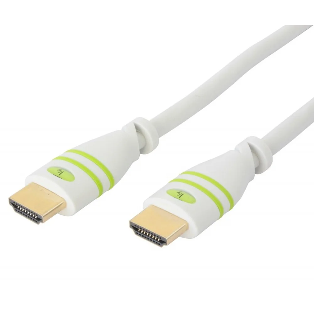 Techly 10.0m HDMI M/M HDMI-Kabel 10 m HDMI Typ A (Standard) Weiß