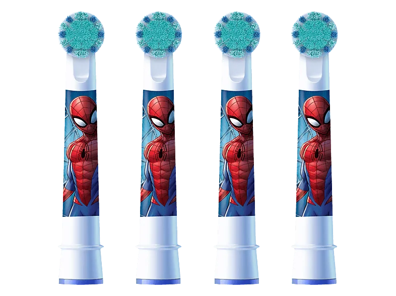 ORAL-B Pro Kids 3+ Spiderman, 4 Stück Aufsteckbürsten