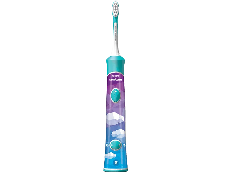 PHILIPS Sonicare For Kids HX6322/04 Elektrische Kinderzahnbürste Blau, Reinigungstechnologie: Schalltechnologie