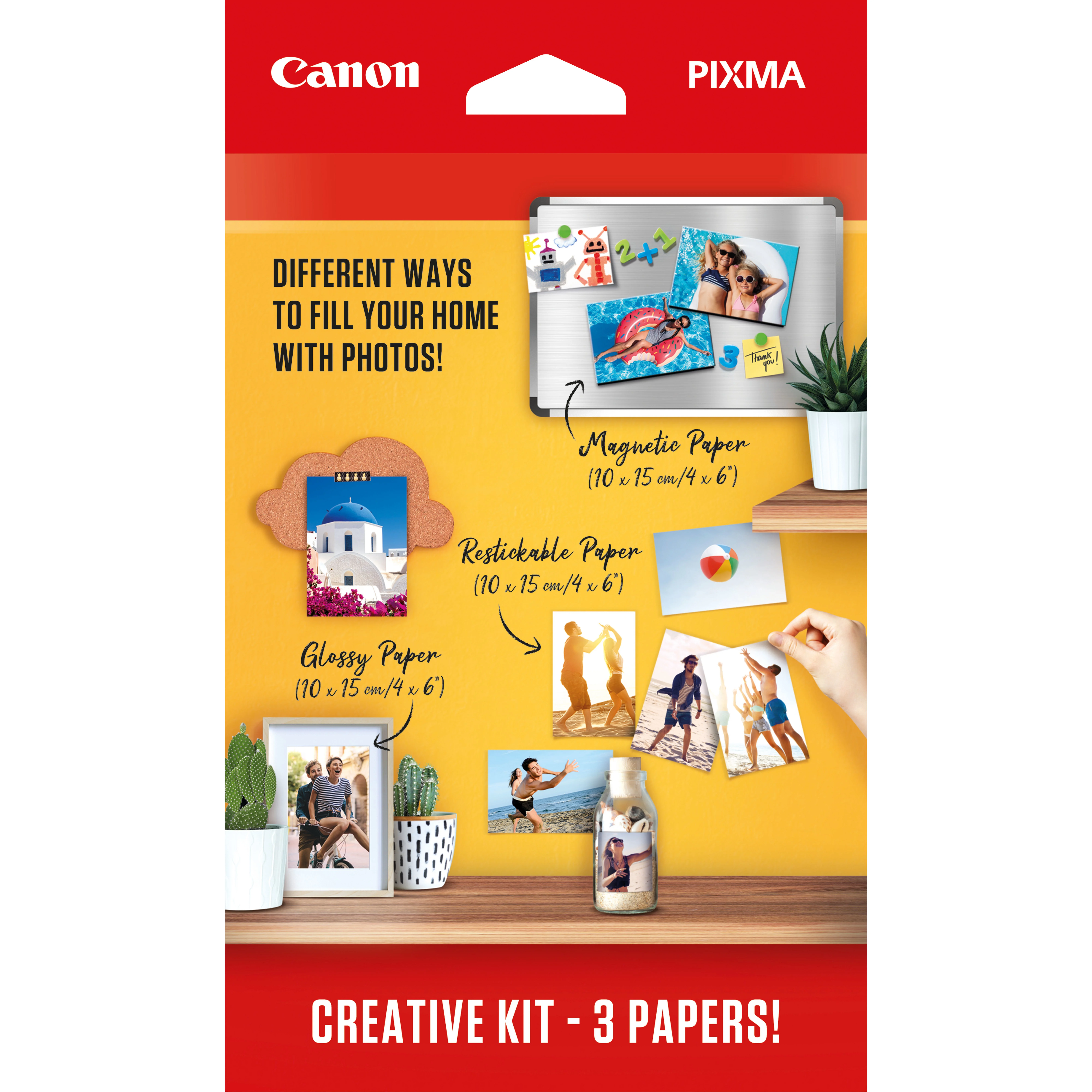 Canon Kreativ-Kit – 3 Papiersorten
