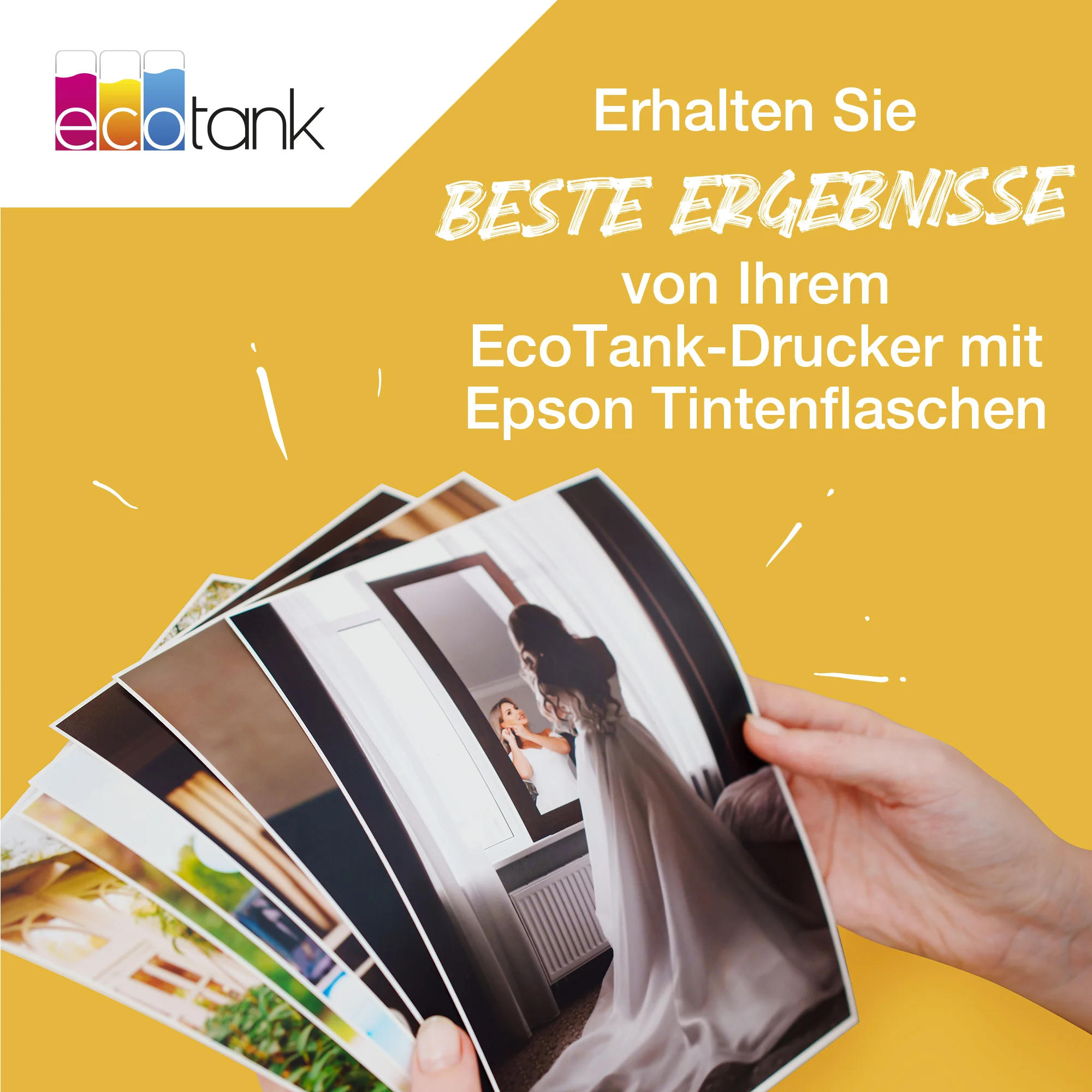 Epson 774 EcoTank-Tintenflasche in Pigmentschwarz